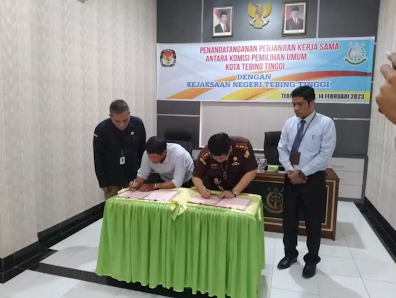 KPU Tebingtinggi dan Kejari Kerja Sama di Bidang Hukum