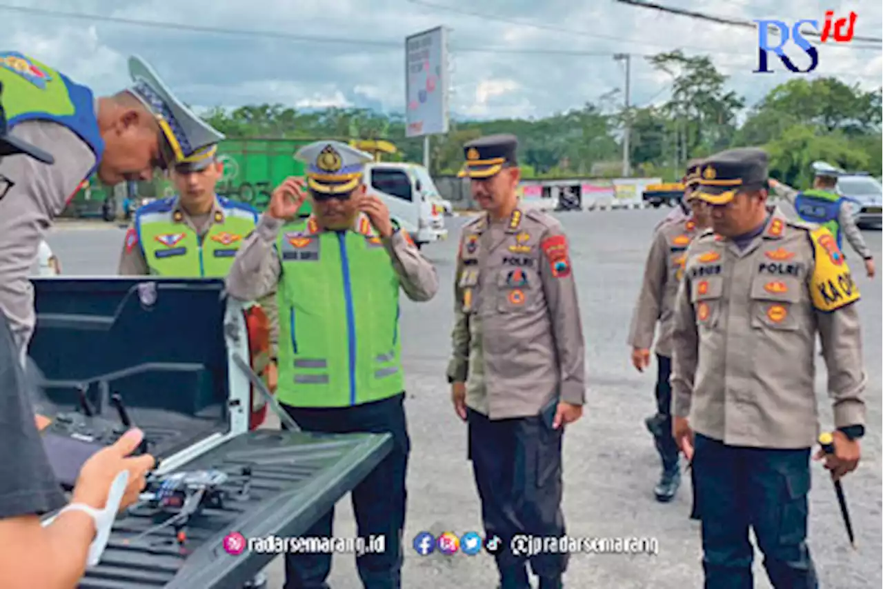 Polda Jateng Siapkan Drone untuk Pantau Arus Mudik Lebaran 2023