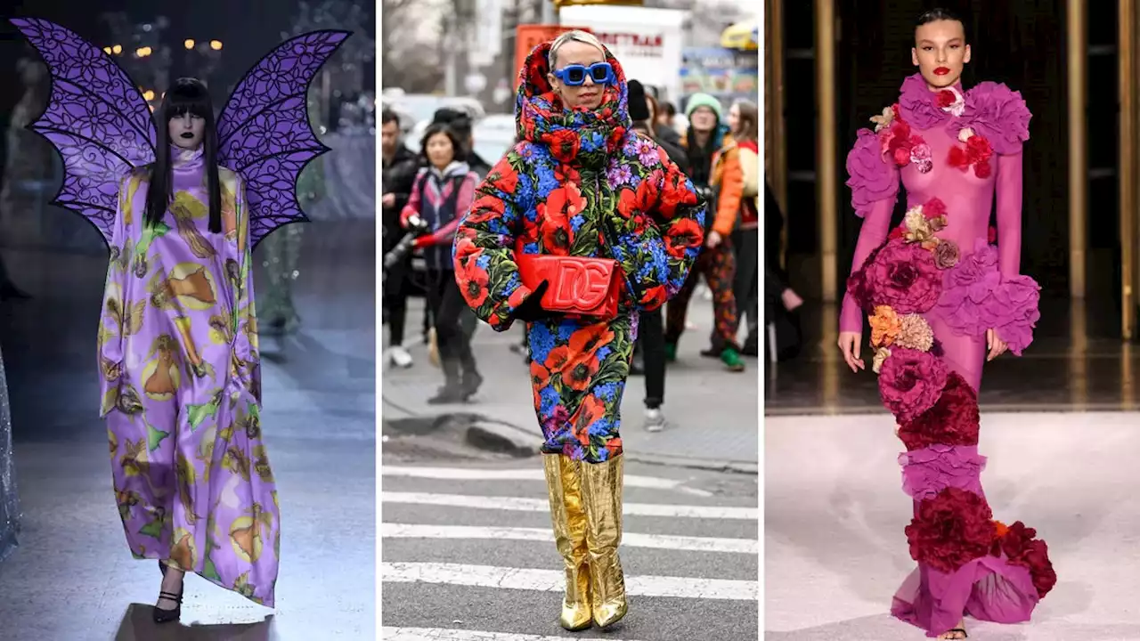 New York Fashion Week 2023: Animals, Insects, and So Many Fucking Flowers