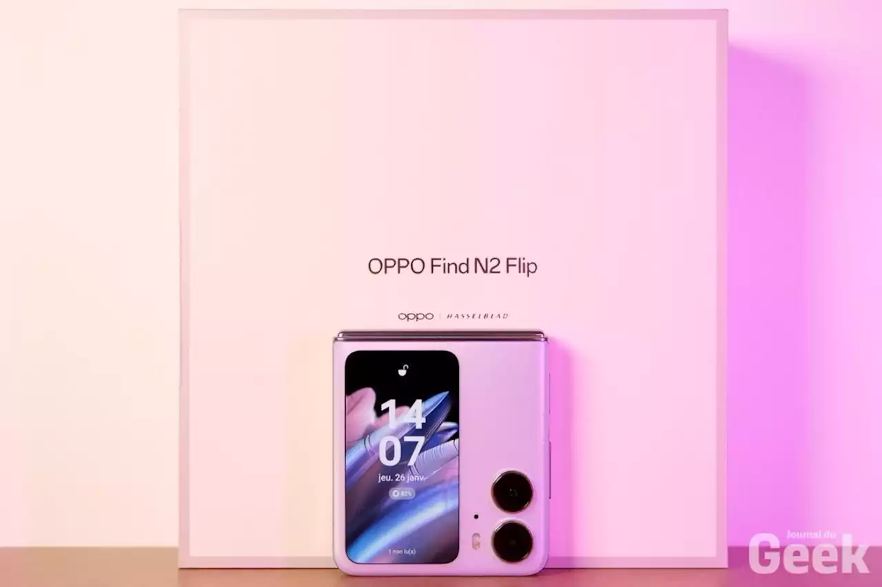 Test Oppo Find N2 Flip, en Ligue des Champions ?