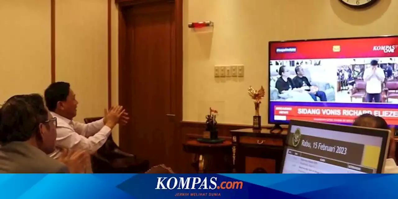 Mahfud MD Langsung Tepuk Tangan Usai Mendengar Richard Eliezer Divonis 1,5 Tahun