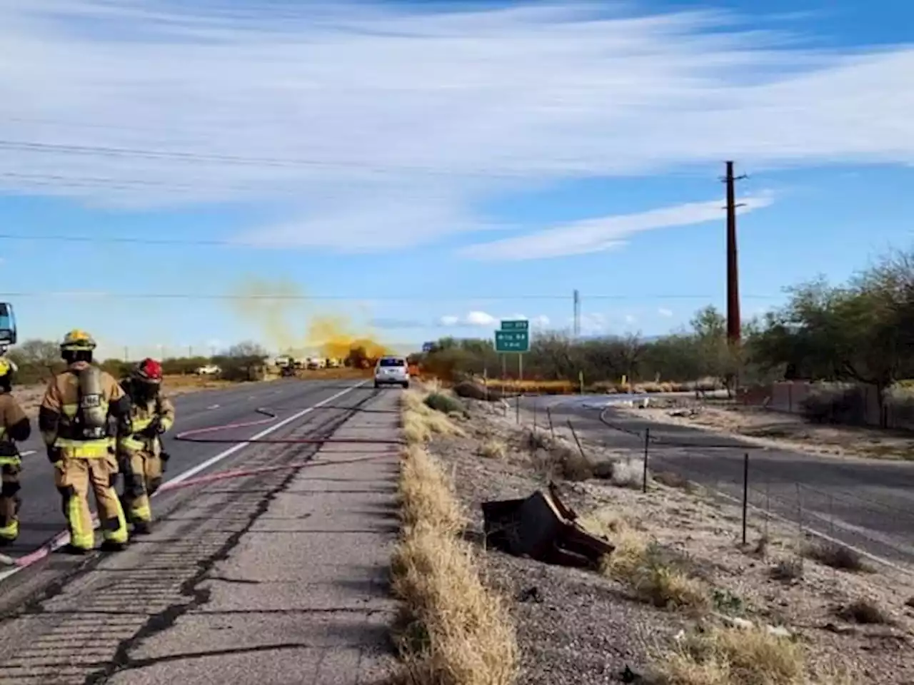 Hazardous spill closes Tucson interstate, forces evacuation