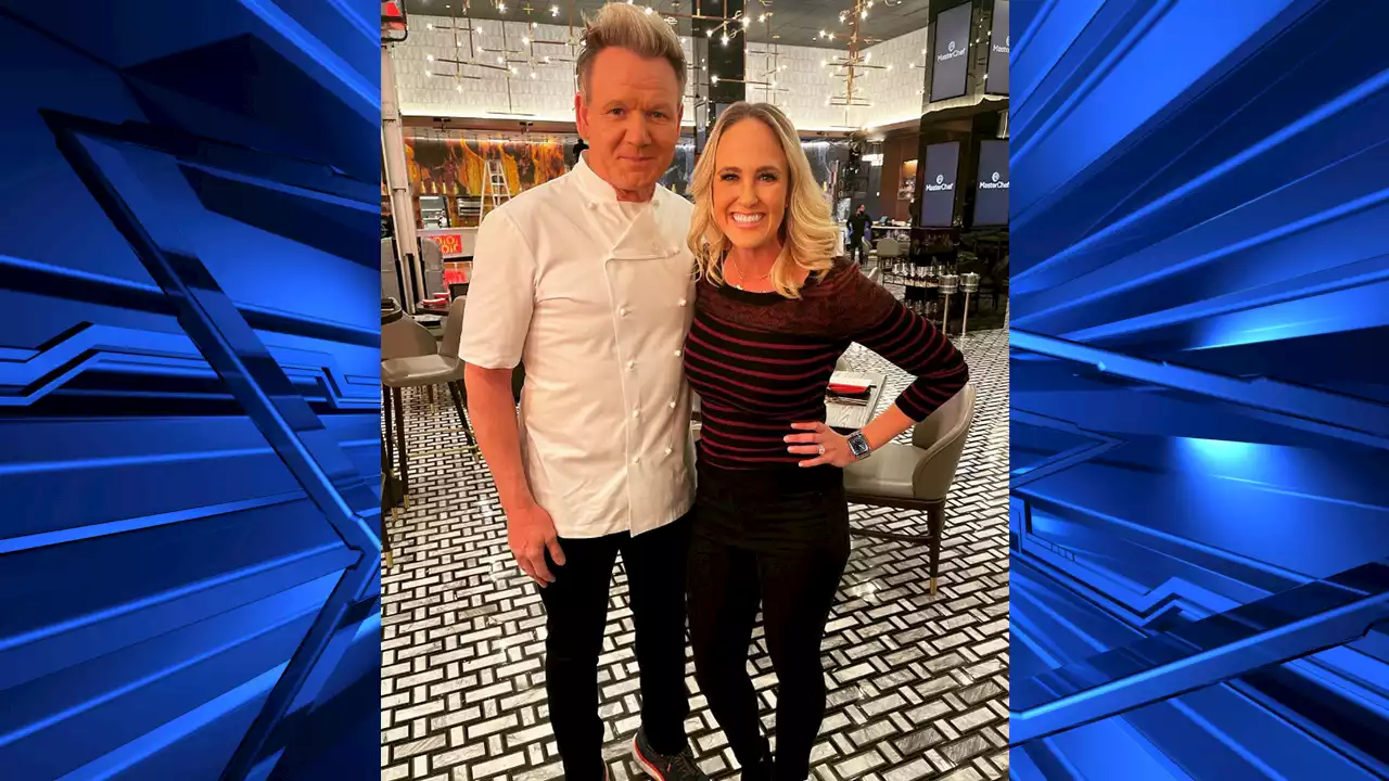 Celebrity Chef Gordon Ramsay in San Diego for Master Chef filming -