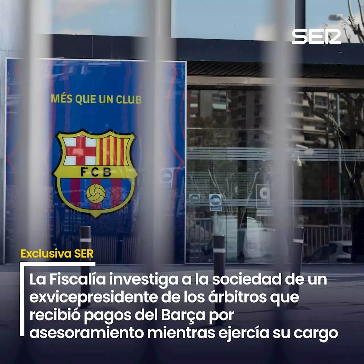 La Fiscalía investiga a la sociedad de un exvicepresidente de los árbitros que recibió pagos del Barça por asesoramiento mientras ejercía su cargo