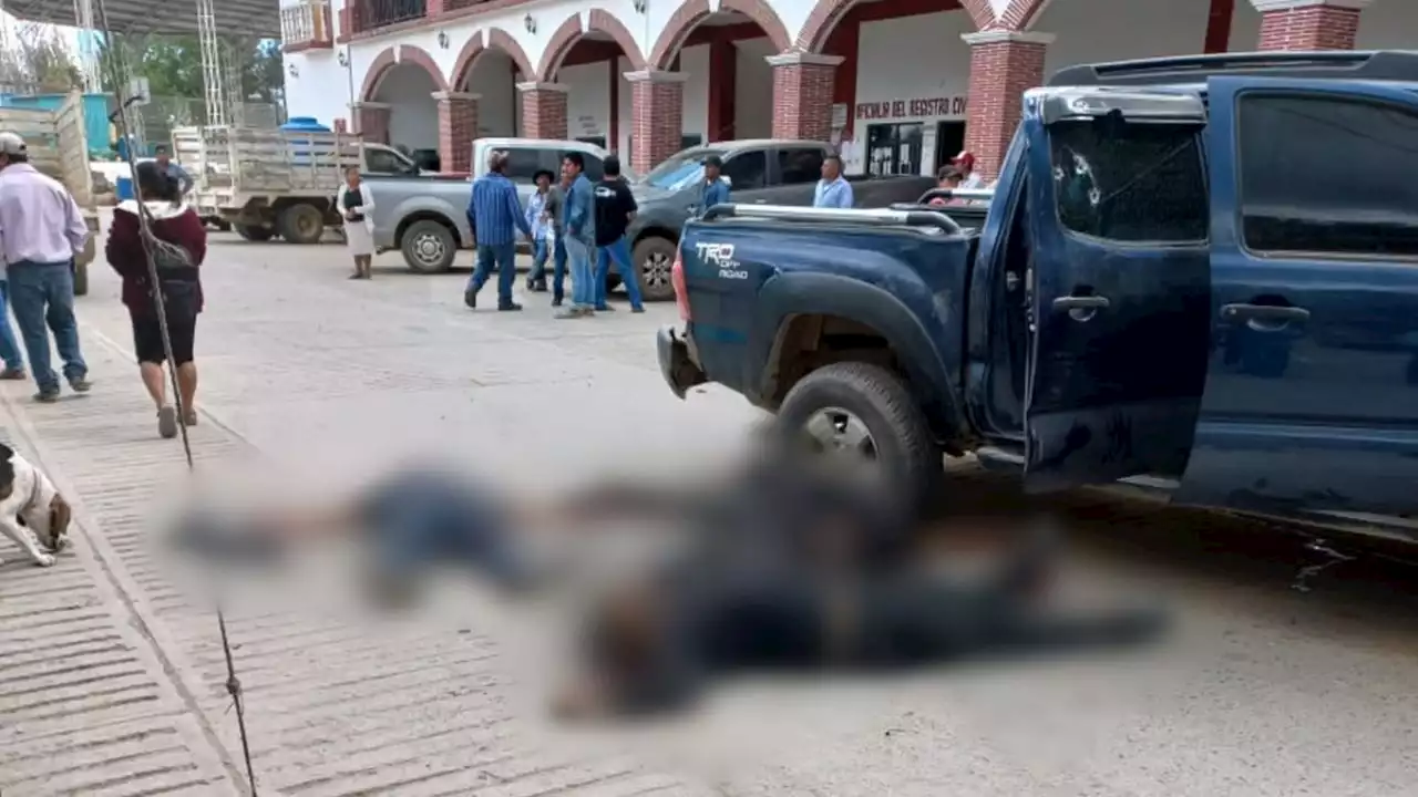 Masacre en día de San Valentín; matan a cinco en Oaxaca