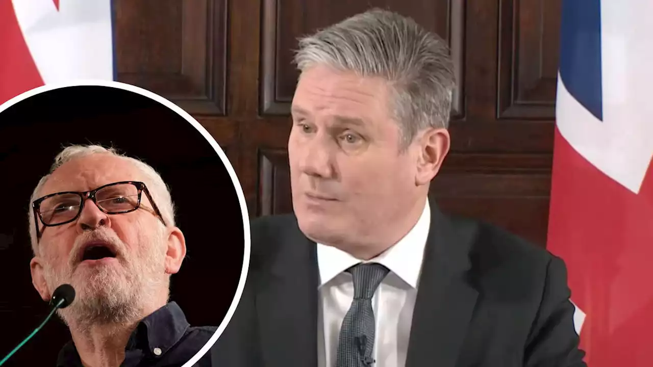 Jeremy Corbyn banned from standing as Labour candidate at the next election, Keir Starmer announces