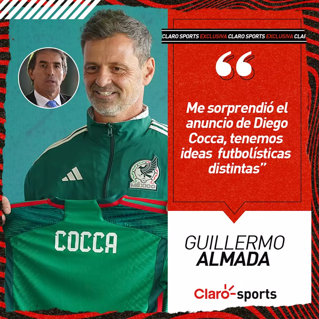 Guillermo Almada: 'Me sorprendió el anuncio de Diego Cocca, tenemos ideas futbolísticas distintas'