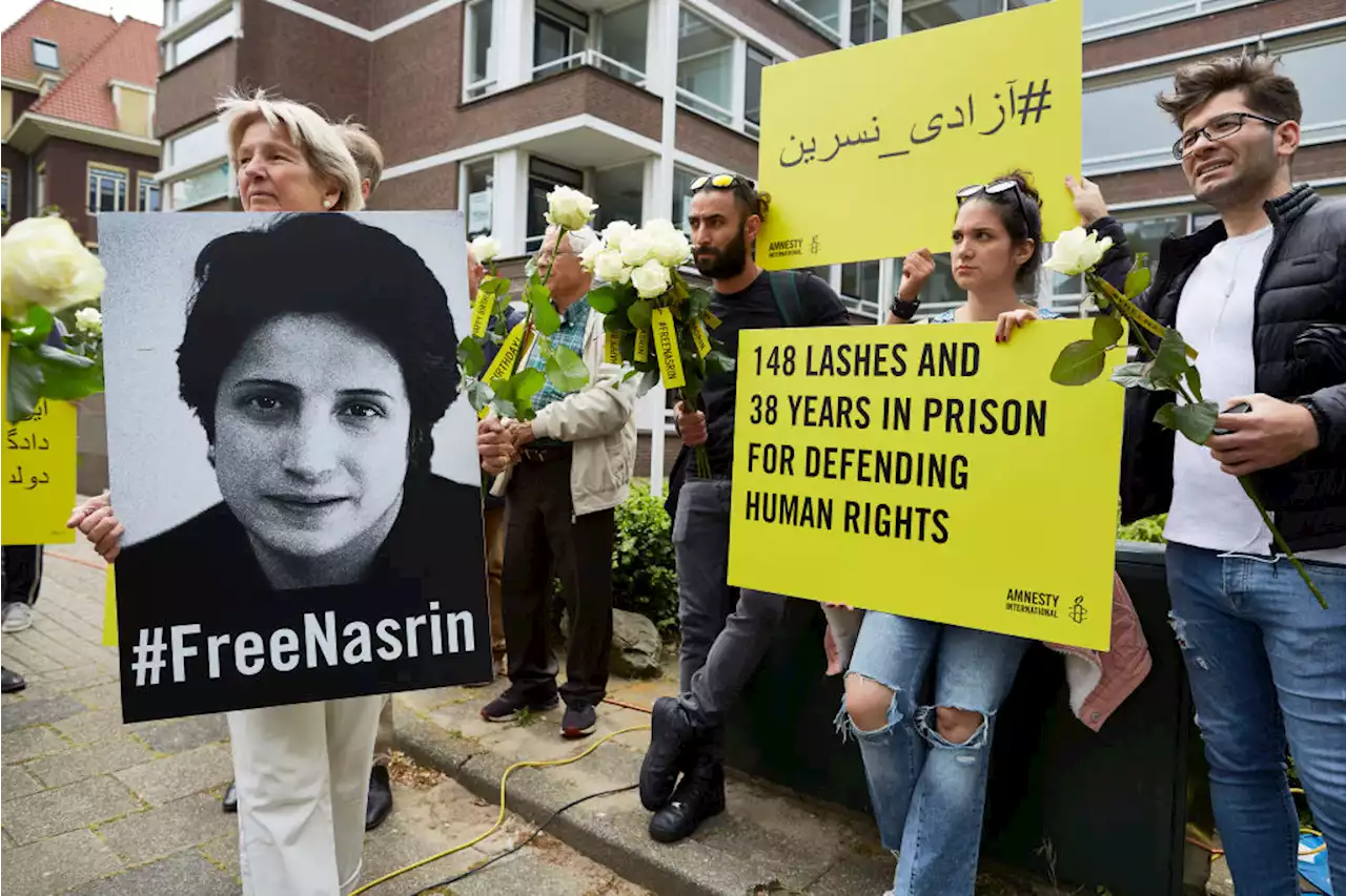 Iranian Human Rights Attorney Nasrin Sotoudeh Named 'Global Human Rights Defender' by U.S. State Department