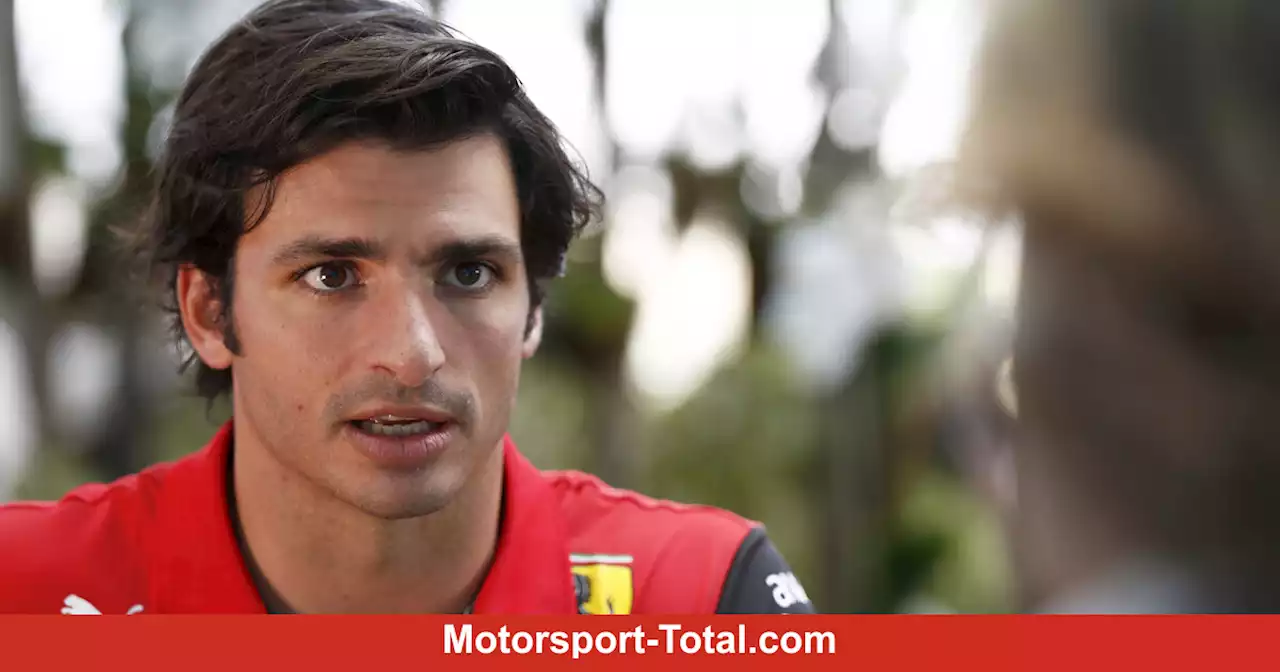 Carlos Sainz: 'Ziel muss sein, Weltmeister zu werden'