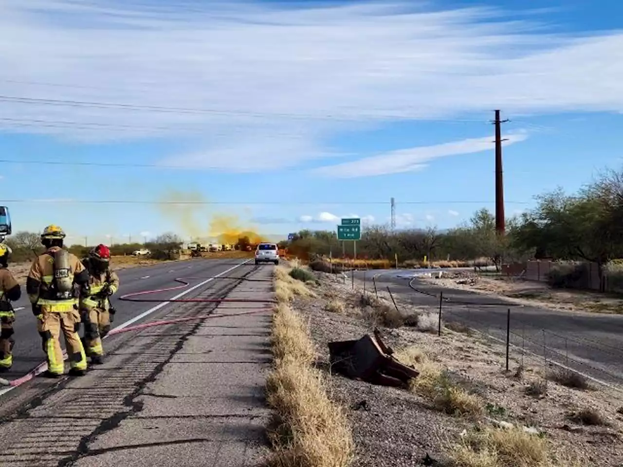 Truck Spill of Toxic Acid Shuts Down Arizona Interstate