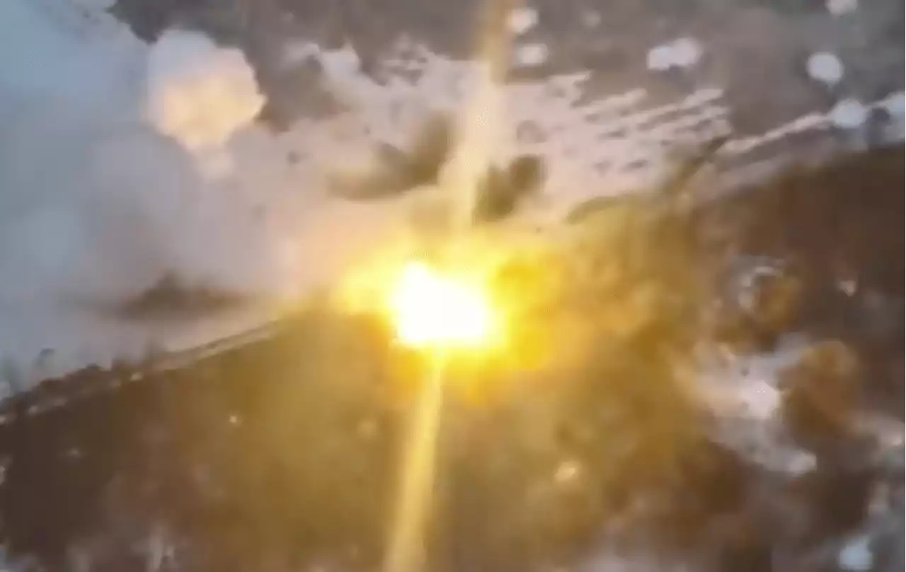 Russia's rare thermobaric rocket launcher taken out by Ukraine, video shows