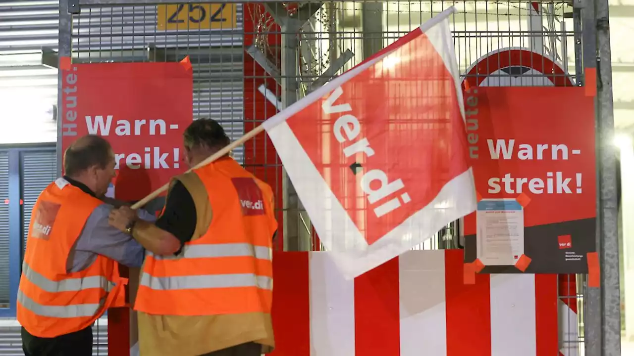 Verdi ruft für Freitag zu Streiks an Flughäfen auf