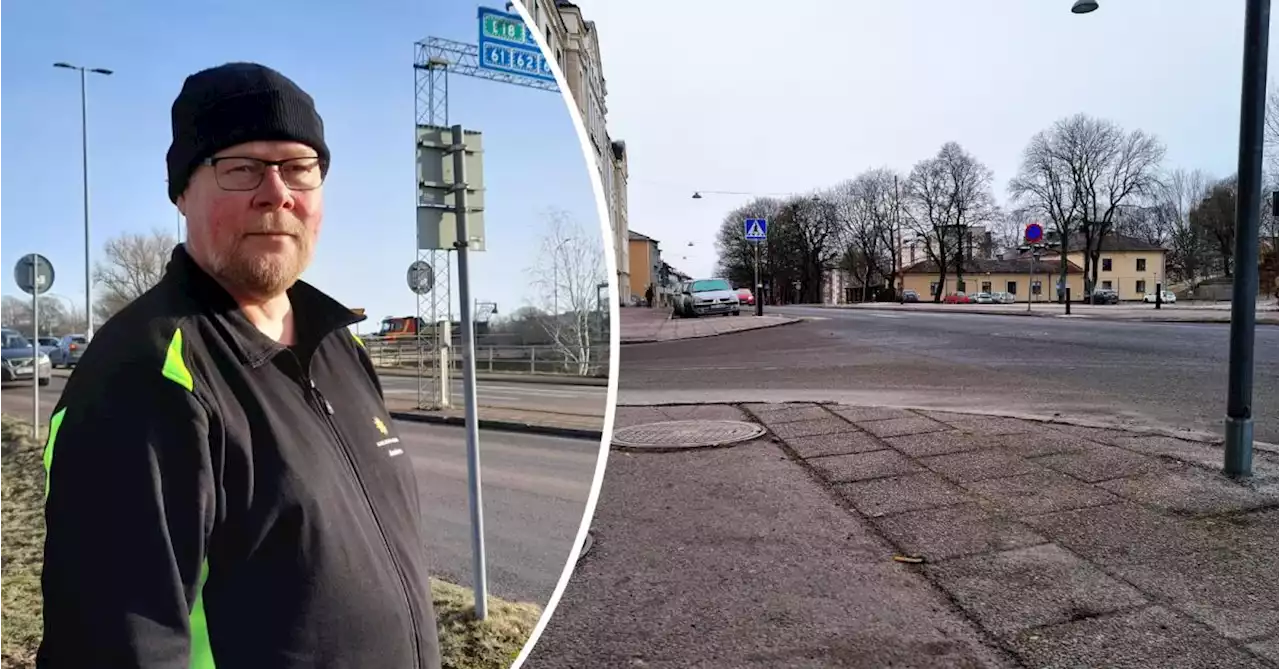 Anders ryter till mot trafikanterna på Herrhagen: 'Ingen fattar högerregeln'