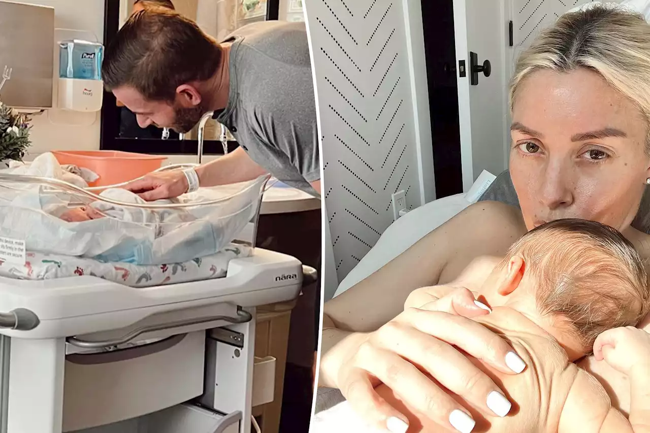 Heather Rae Young, Tarek El Moussa reveal 2-week-old son’s name and face