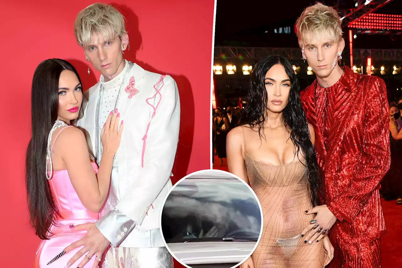 Machine Gun Kelly, Megan Fox spend Valentine’s Day together amid split rumors