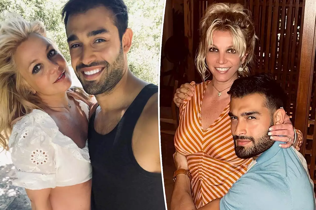 Sam Asghari shares unseen Britney Spears wedding photo on Valentine’s Day