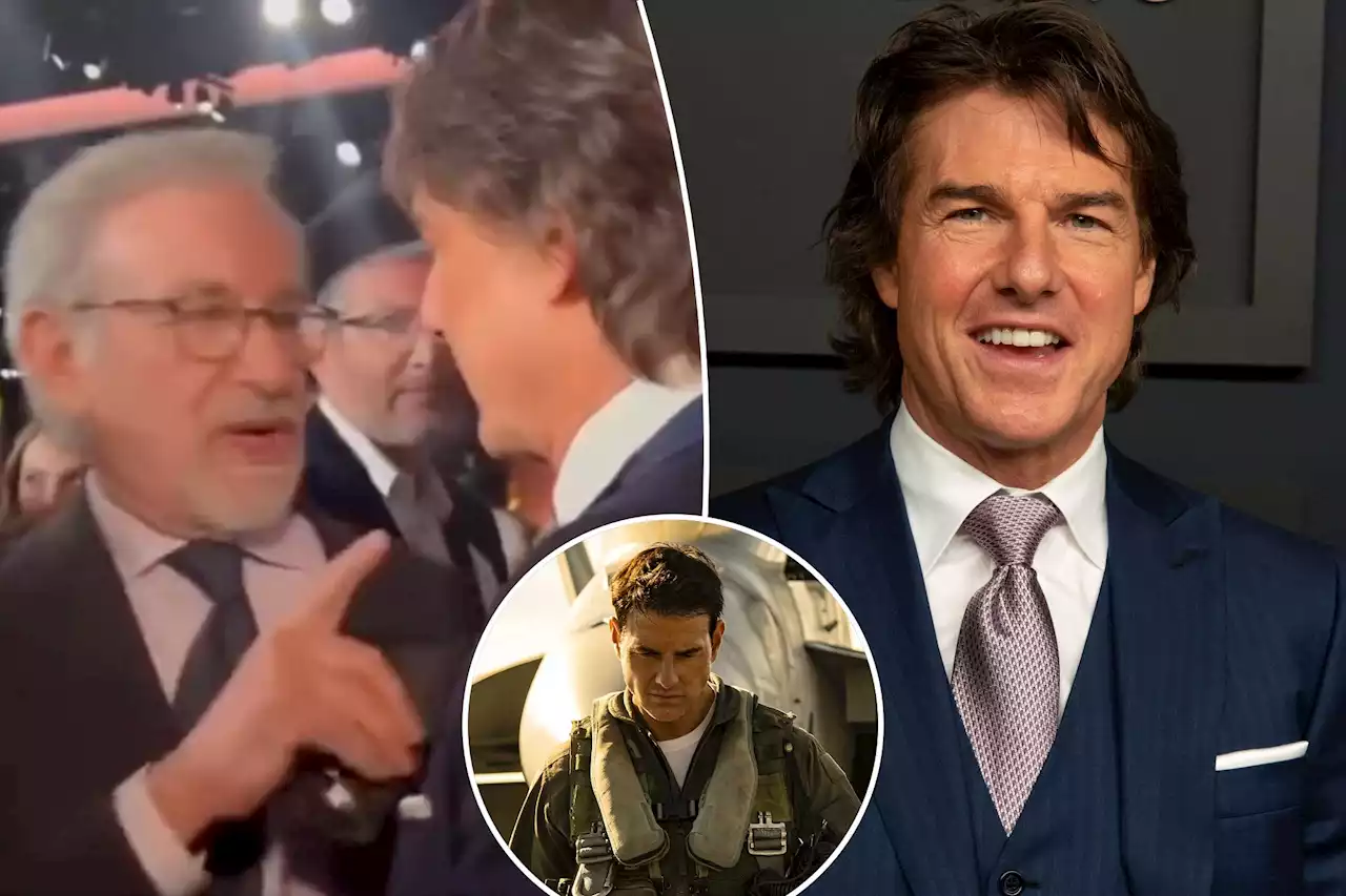 Steven Spielberg says Tom Cruise ‘saved Hollywood’s a—’ with ‘Top Gun: Maverick’