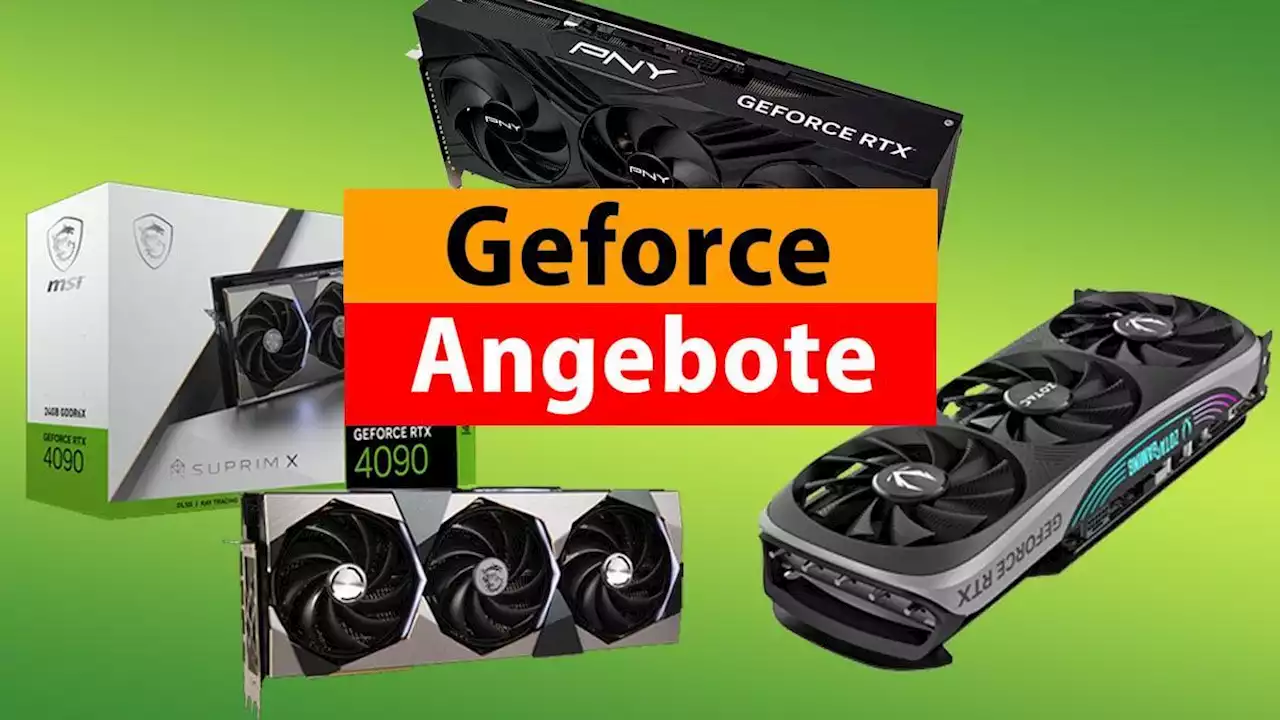 Grafikkarte kaufen: RTX 4090 günstiger, wann folgt RTX 3080 (Ti)? Geforce-Marktübersicht