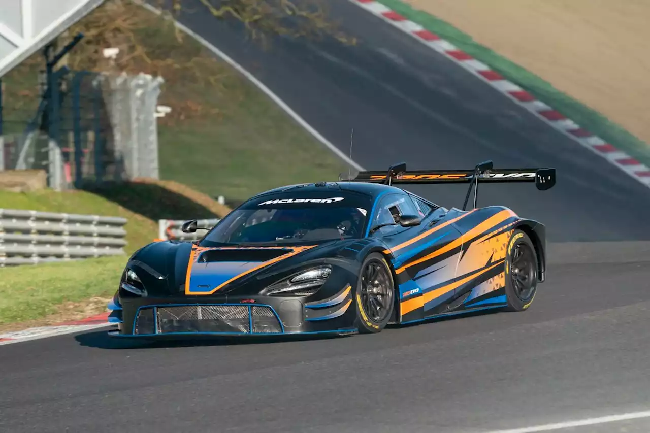 McLaren 720S GT3 Evo breaks cover