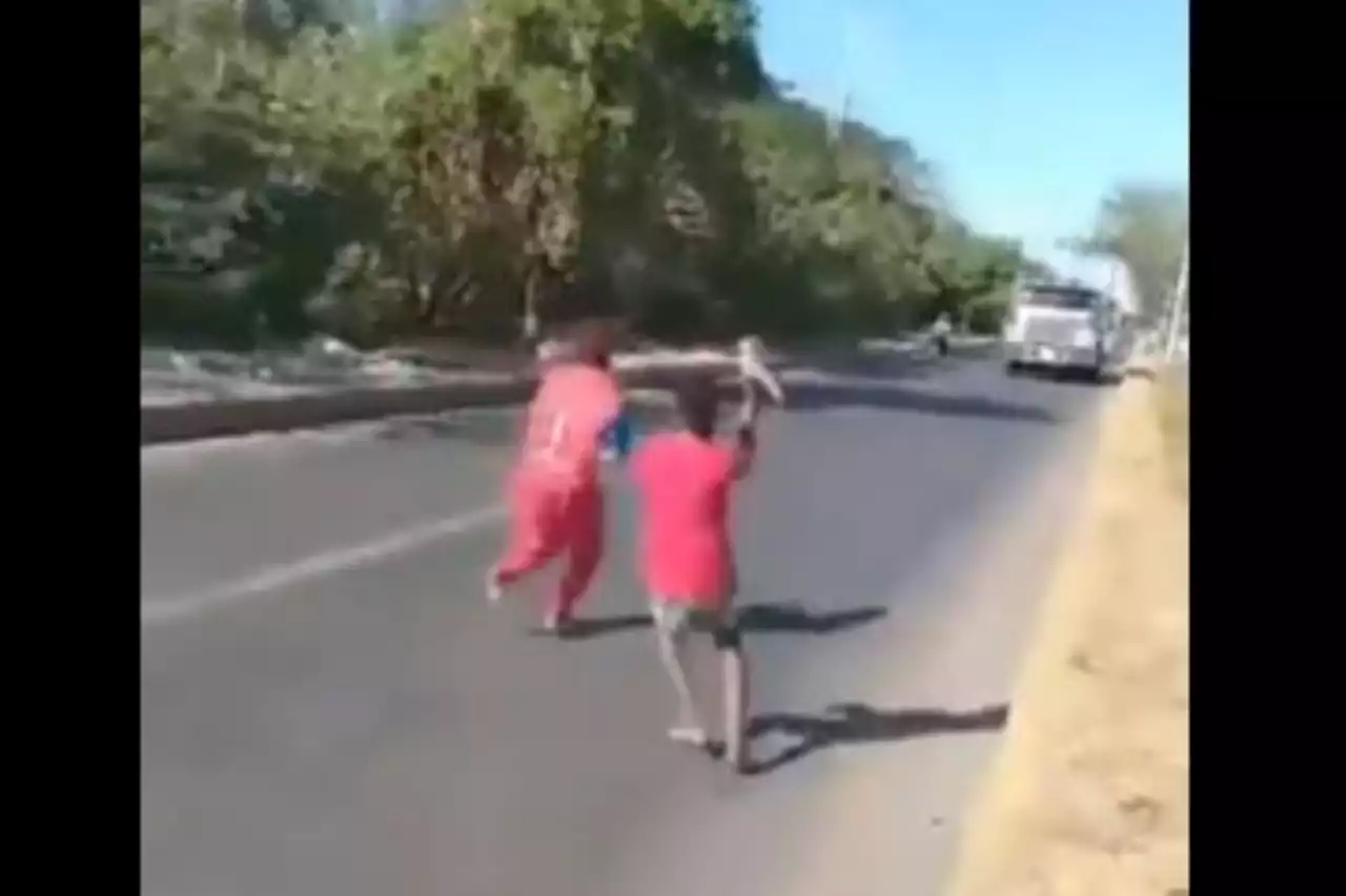 [Video] Identificaron a niños que se lanzan a camiones en carretera por cumplir reto viral - Pulzo