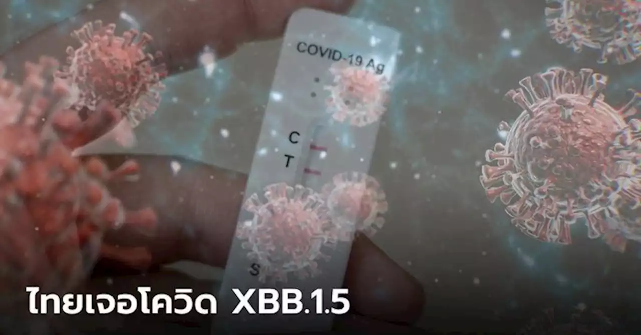 ไทยเจอแล้ว 2 ราย โควิดสายพันธุ์ XBB.1.5 ปัจจุบันรักษาหาย ยังไม่พบคนใกล้ชิดติดเชื้อ