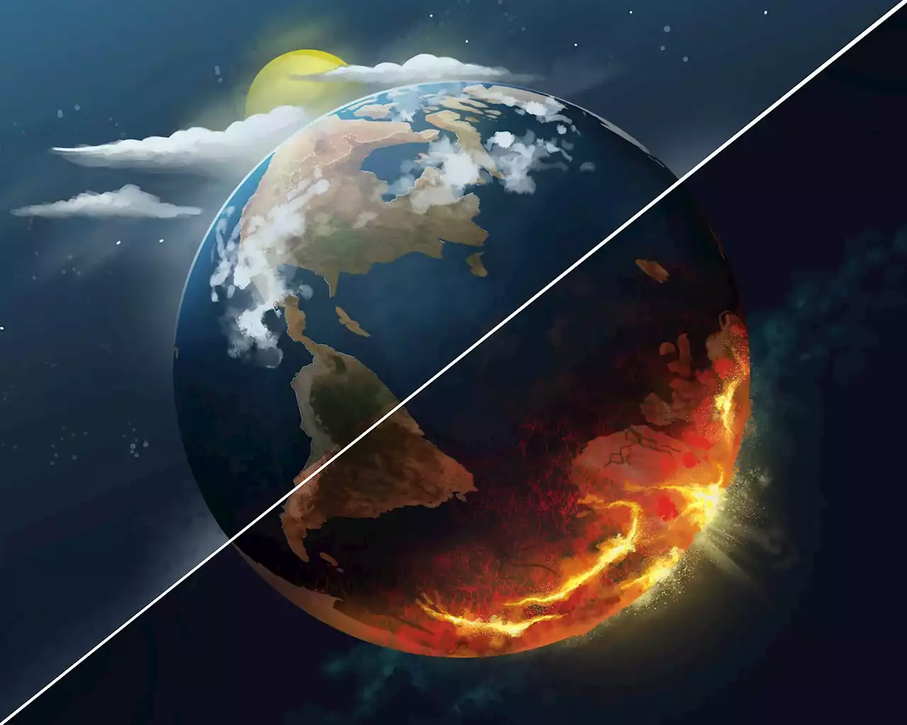 Global Temperature Conundrum: Was the Earth Cooling Down or Heating Up Before Global Warming?