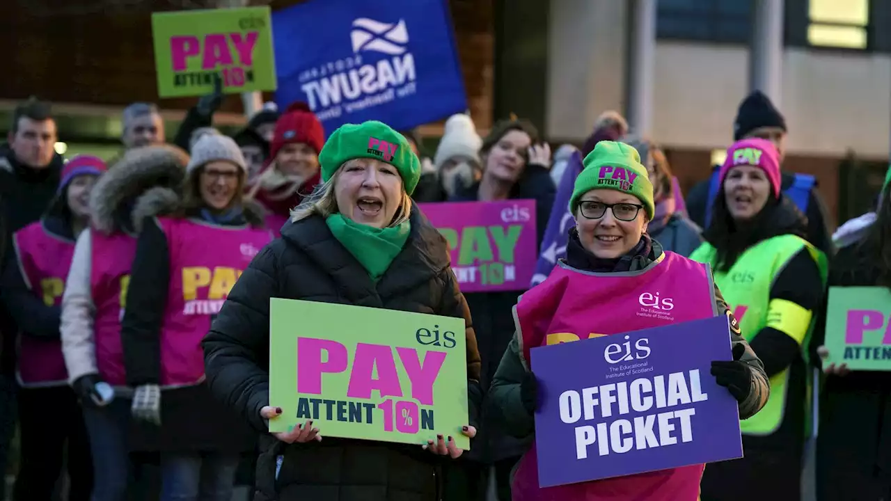 Teachers' strikes to continue as Educational Institute of Scotland union rejects latest pay offer