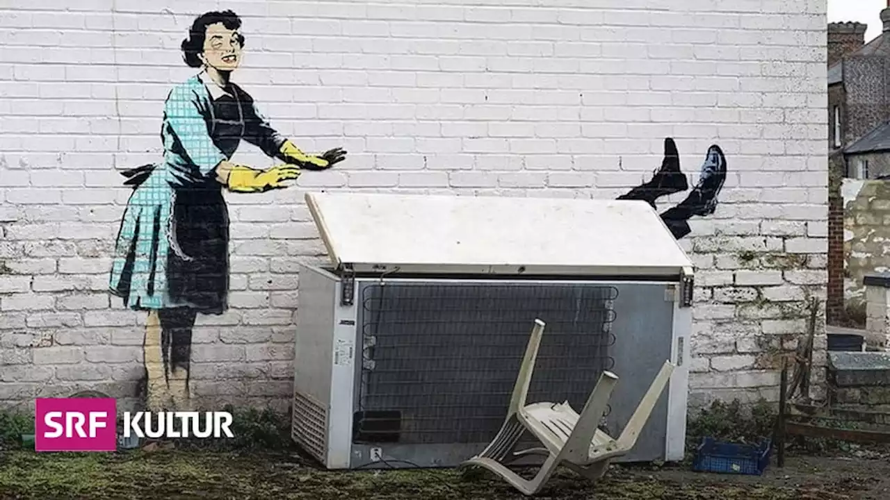 Neues Banksy-Werk entdeckt - Trubel um die Tiefkühltruhe: Banksy versus Müllabfuhr