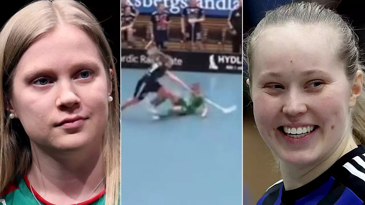 Innebandy: Sura miner i Superligan: ”Hennes syfte var bara att skada mig”