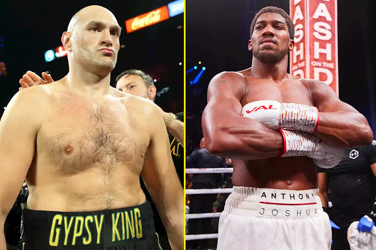 Anthony Joshua 'will fight Tyson Fury next' if Oleksandr Usyk clash doesn't happen