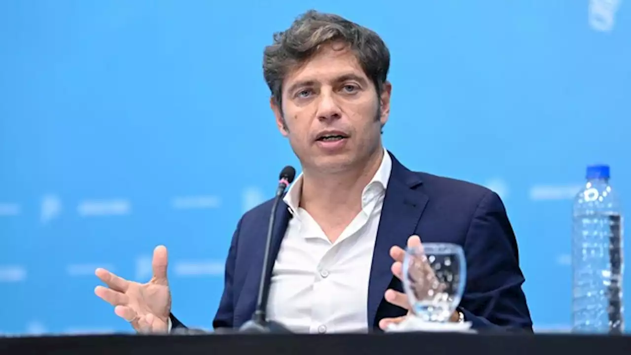 Kicillof confirma su participación en la mesa política del FDT