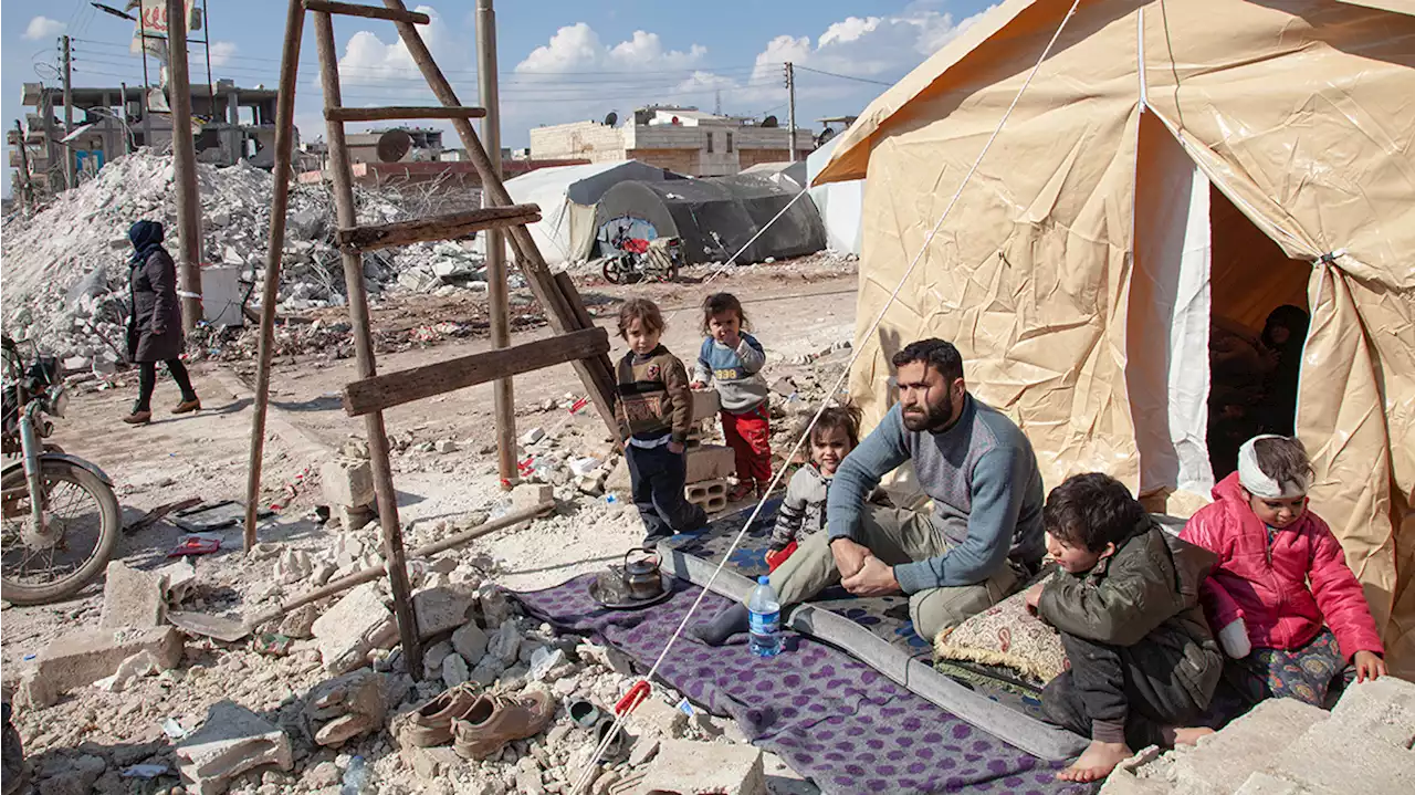 Mouaz survived Syria’s brutal civil war. Then he spent 63 hours trapped under rubble