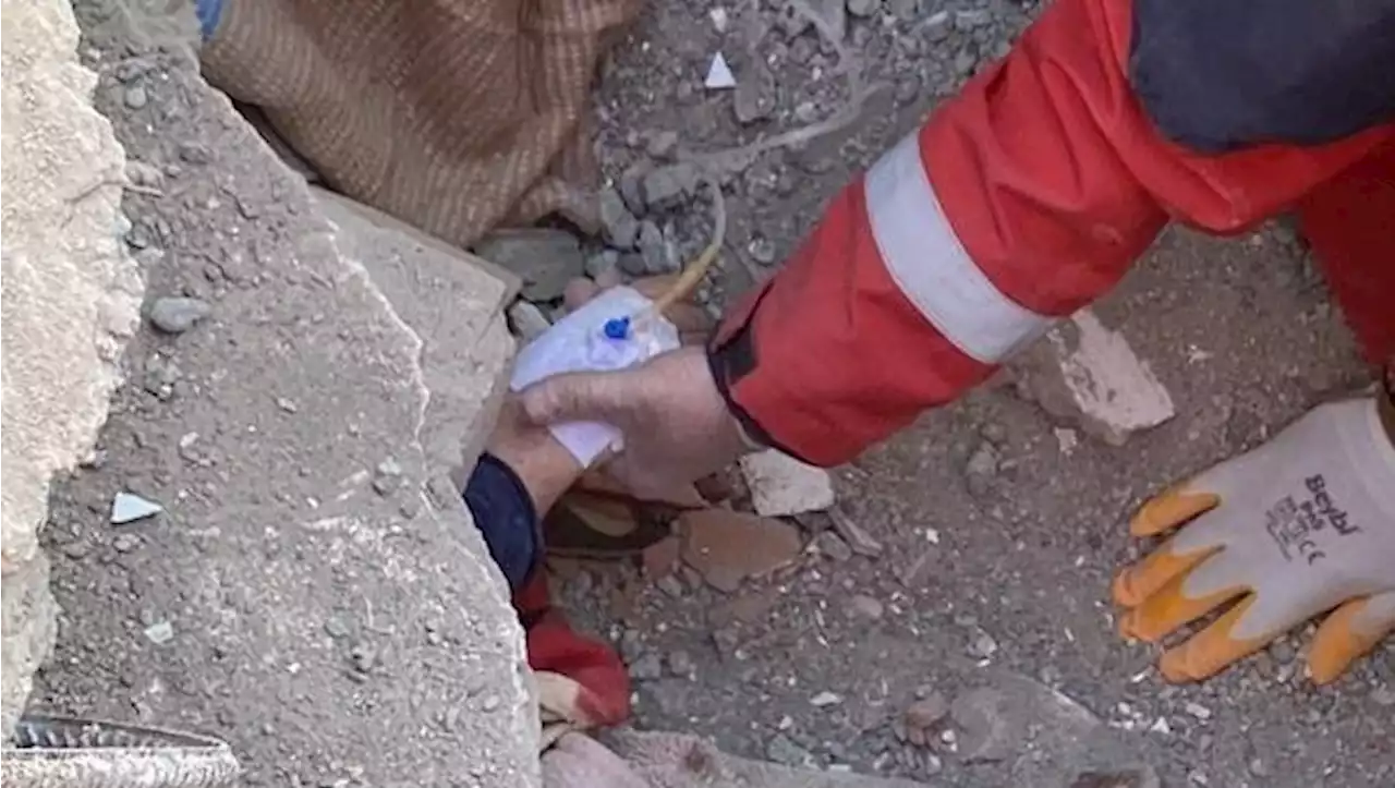 Woman pulled from rubble 222 hours after Turkey earthquake as efforts shift to aid delivery