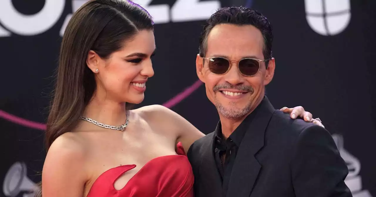 Marc Anthony and Nadia Ferreira expecting first child together: 'Best Valentine's gift ever'