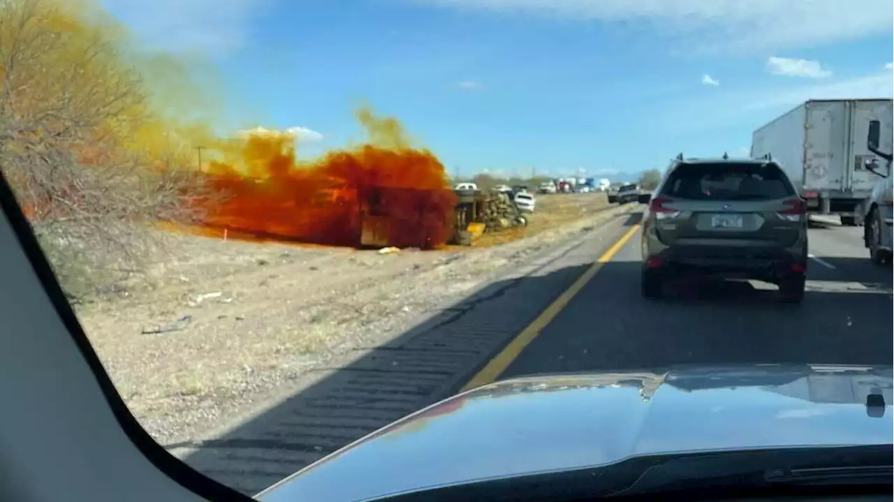 Crash closes Interstate 10 on Tucson's east side