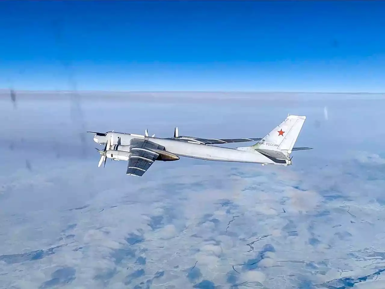 Russian bomber intercepted near Alaska as search continues for downed 'objects'