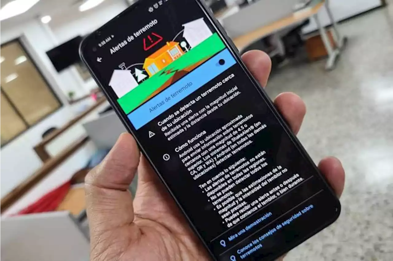 Sismo de 5.2 en Santander activó la alarma de terremoto en celulares