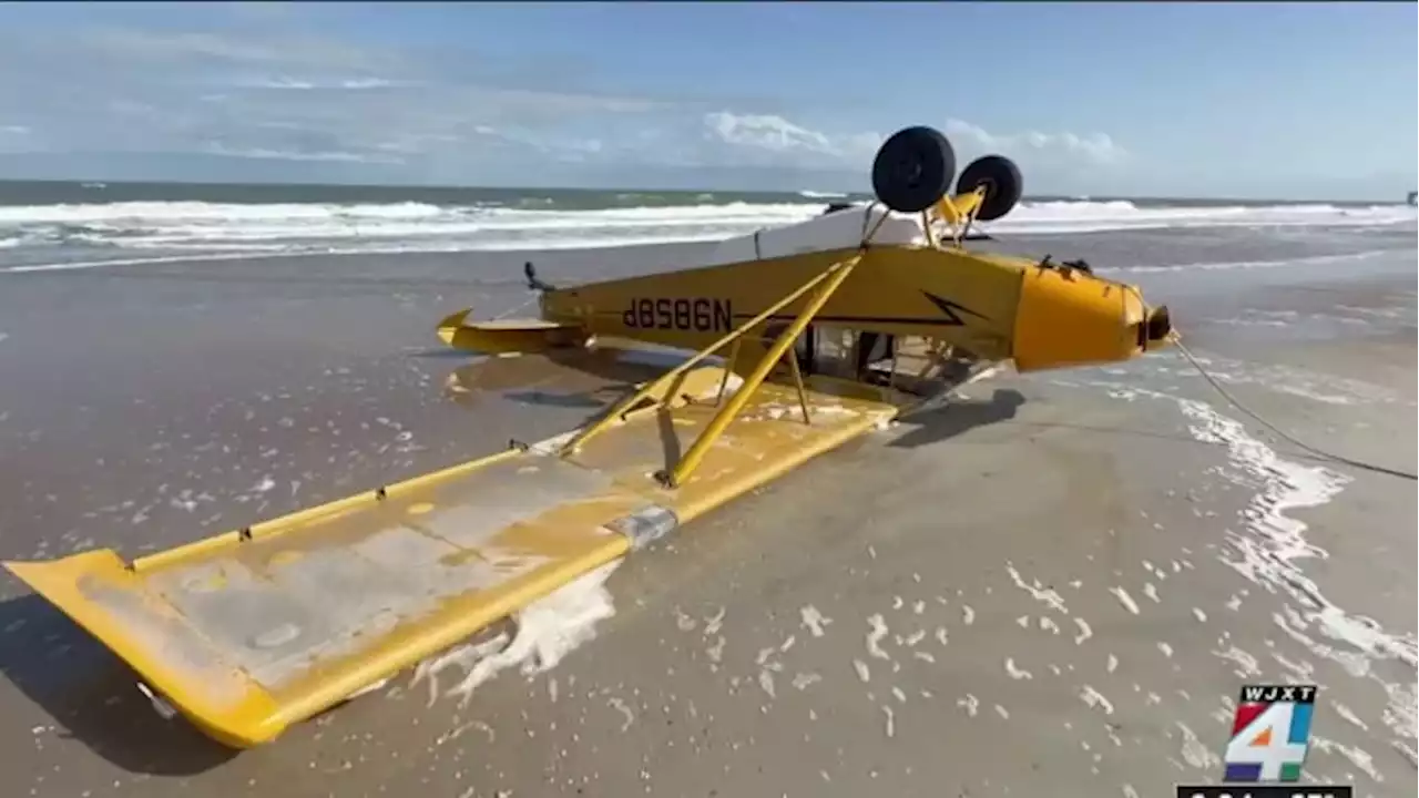 NTSB releases preliminary report on plane that went into surf in St. Johns County