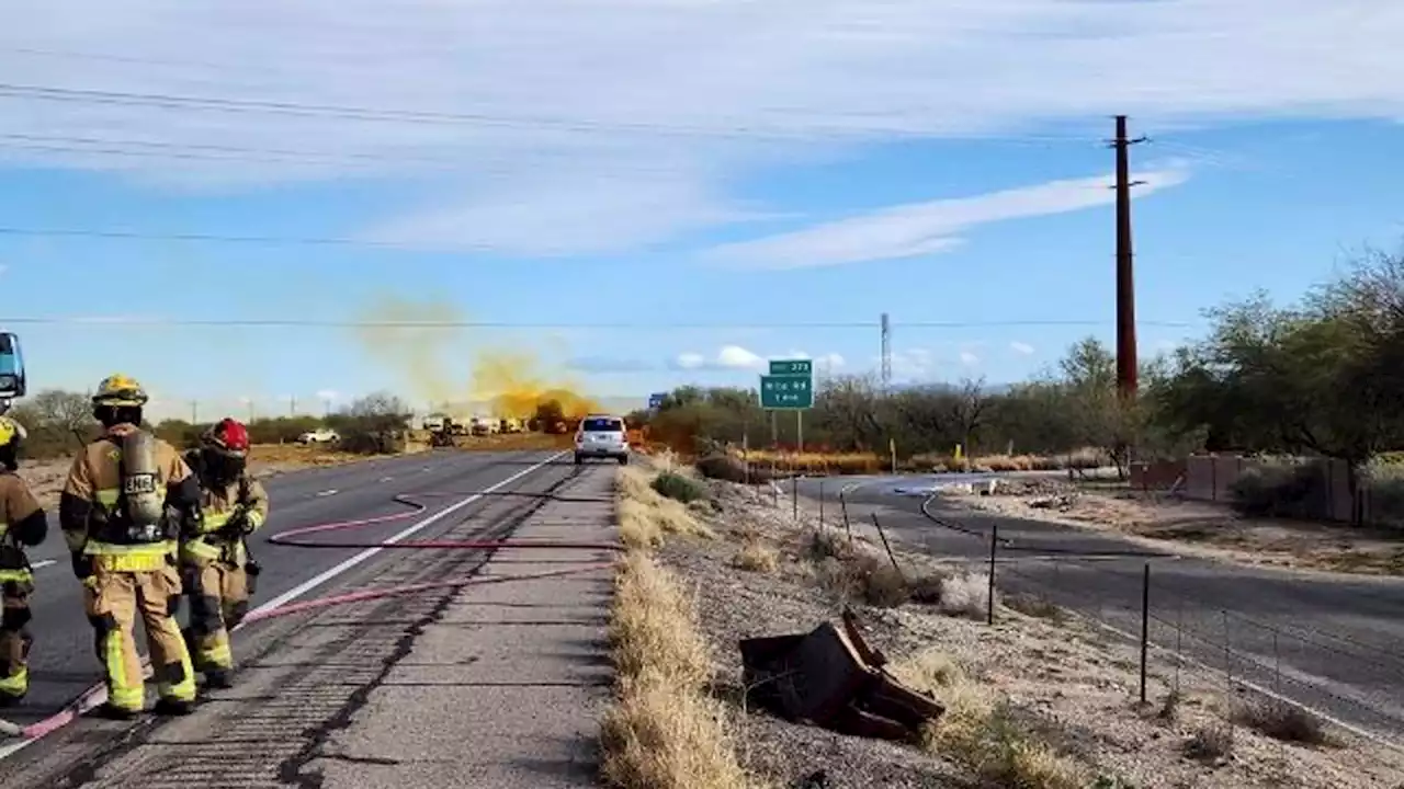 Hazardous spill closes Tucson interstate, forces evacuation