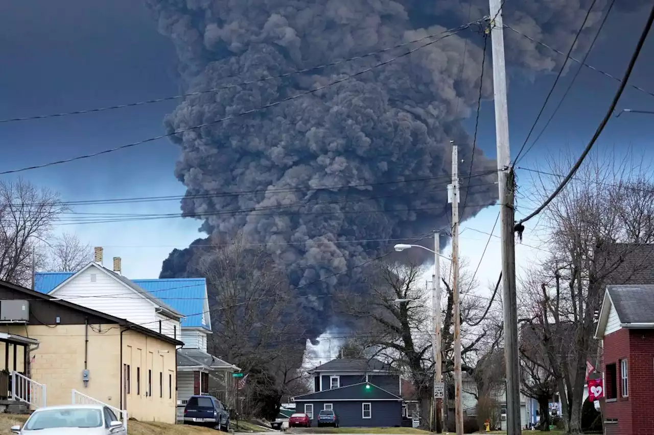 Rail company accused of mishandling toxic Ohio train derailment response