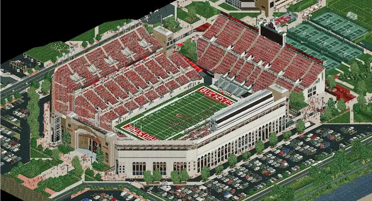 Ohio State Football Fan Builds Model of Ohio Stadium in 'Roller Coaster Tycoon' Video Game