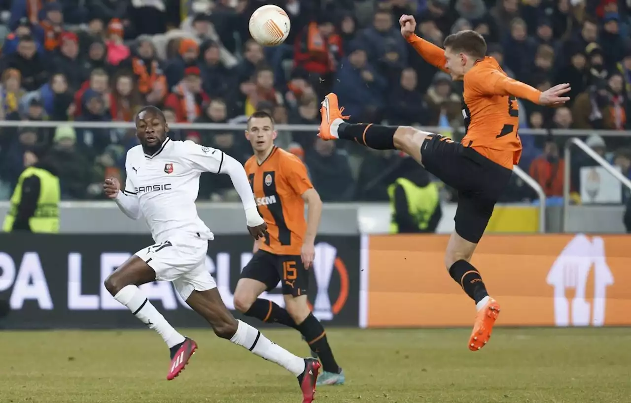 Rennes dos au mur en Ligue Europa après sa défaite face au Shakhtar Donetsk