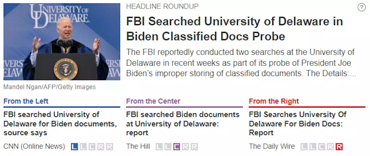 FBI Searched University of Delaware in Biden Classified Docs Probe