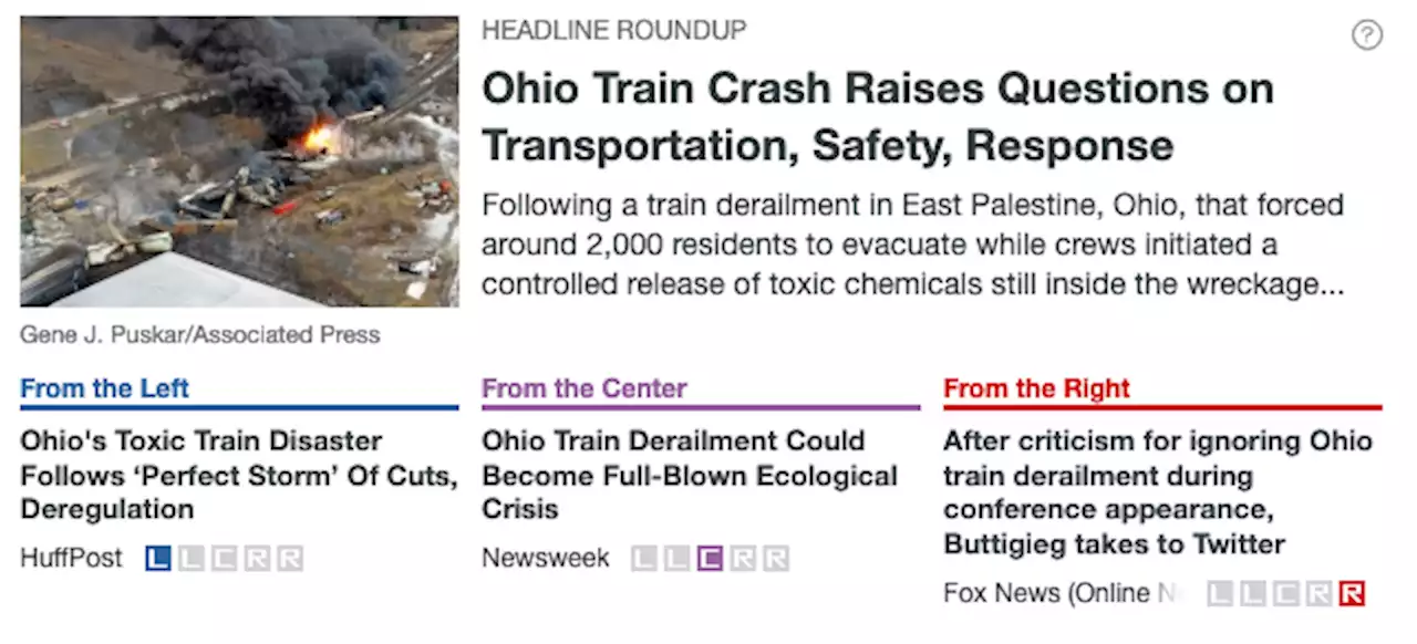 Ohio Train Crash Raises Questions on Transportation, Safety, Response