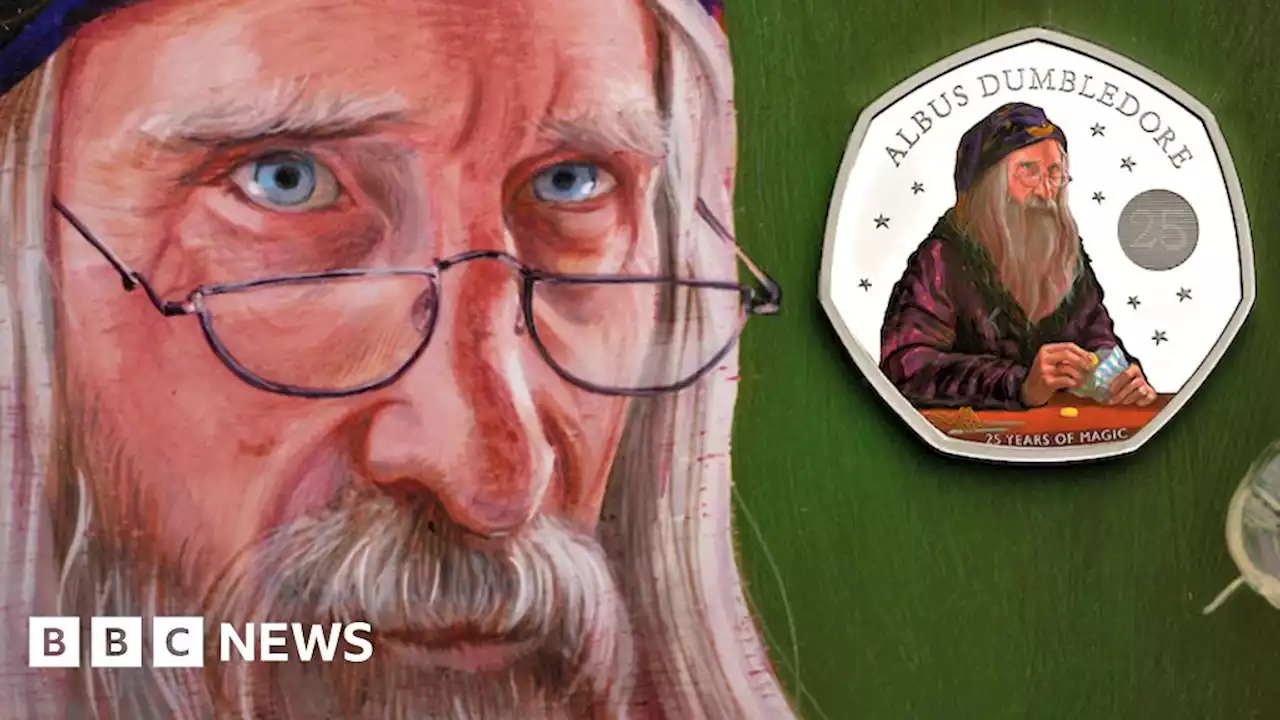 Harry Potter coin collection: Dumbledore 50p first to feature King's portrait