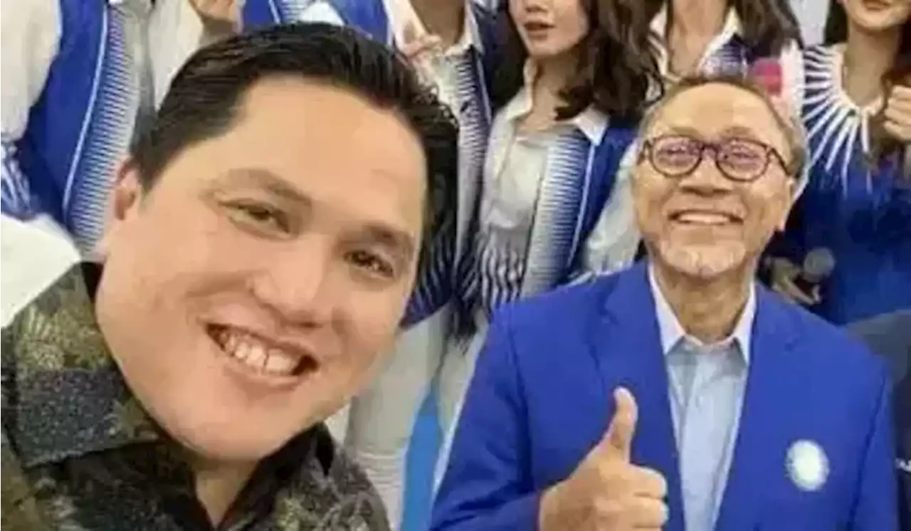 Erick Thohir Pimpin PSSI, Zulhas Nilai Sepak Bola Indonesia Akan Cerah