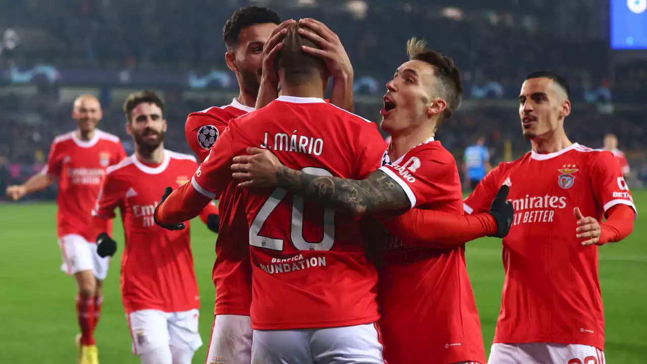 Champions League: Benfica Lissabon siegt 2:0 in Brügge, Roger Schmidt jubelt