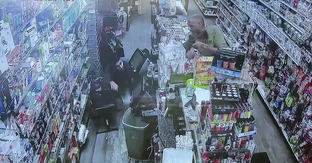 Exclusive: Brooklyn convenience store employee recounts how he helped subdue man who threatened staff with rifle