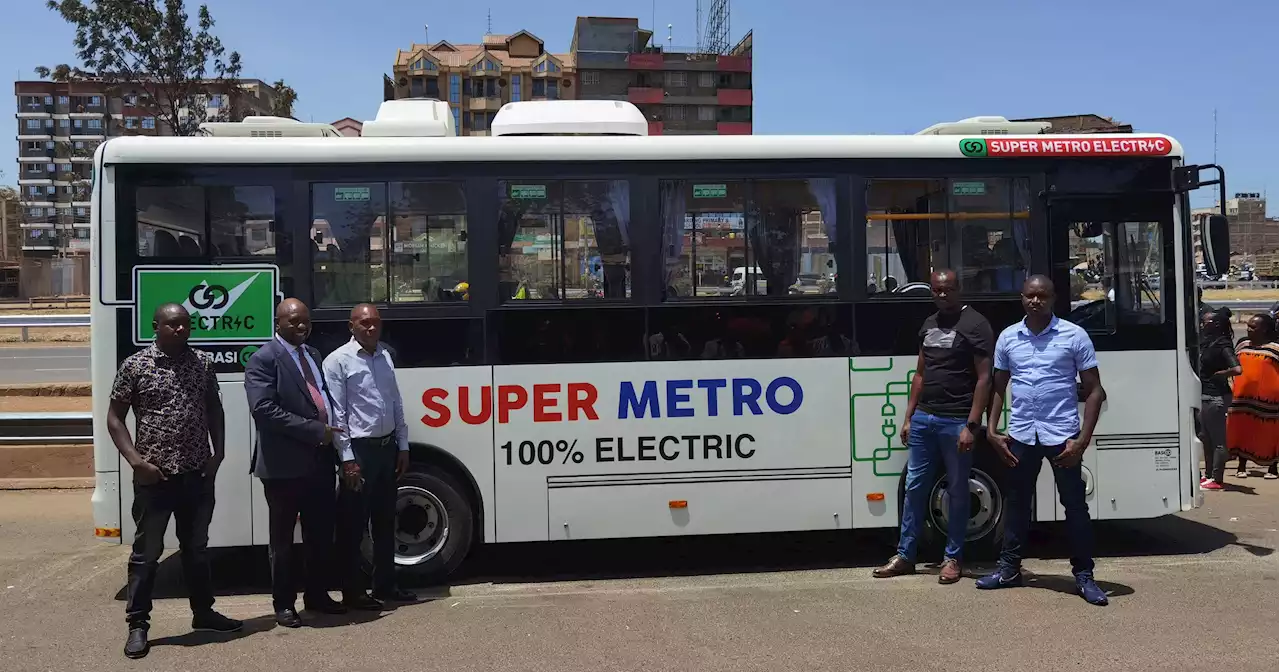 Super Metro Adds First Electric Bus To Its Fleet For Operation In Nairobi