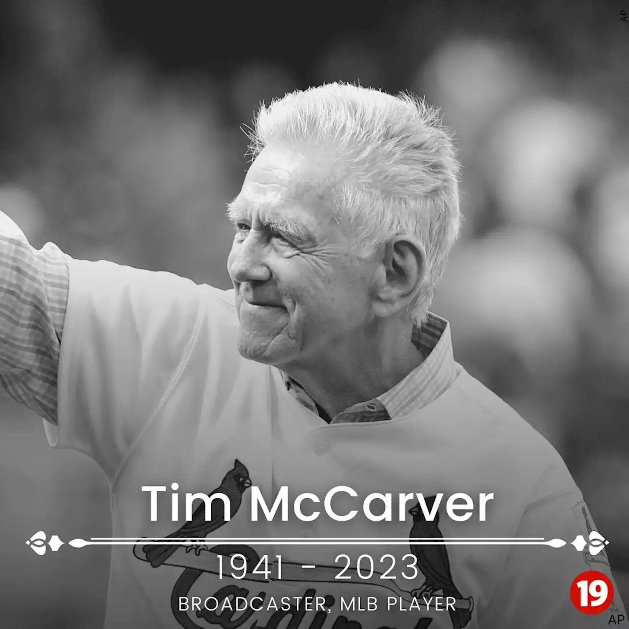 Award winning broadcaster, former major leaguer Tim McCarver dies at age 81